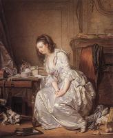 Greuze, Jean-Baptiste - The Broken Mirror